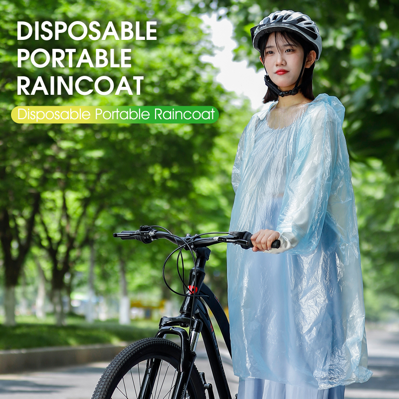 Emergency Poncho Rain - Bicycle Raincoat Thickened Adult Emergency Rain