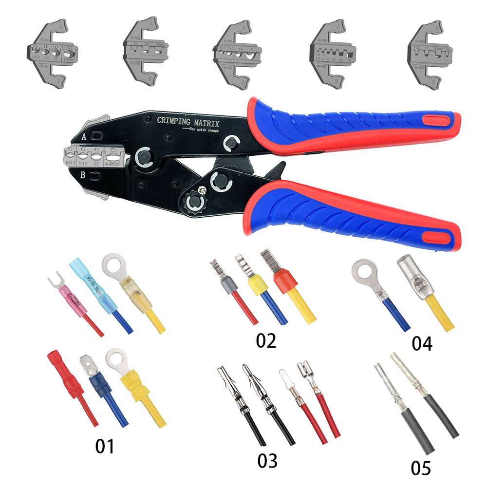 Multi Tool Plier - Terminal Electrical Multitool Pliers 28-5AWG Crimper