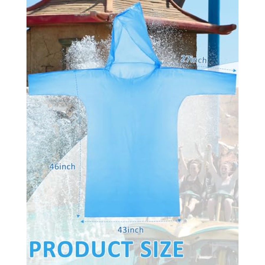 120 Pack Disposable Rain Ponch - Emergency Poncho Rain incelemesi ve fiyatı