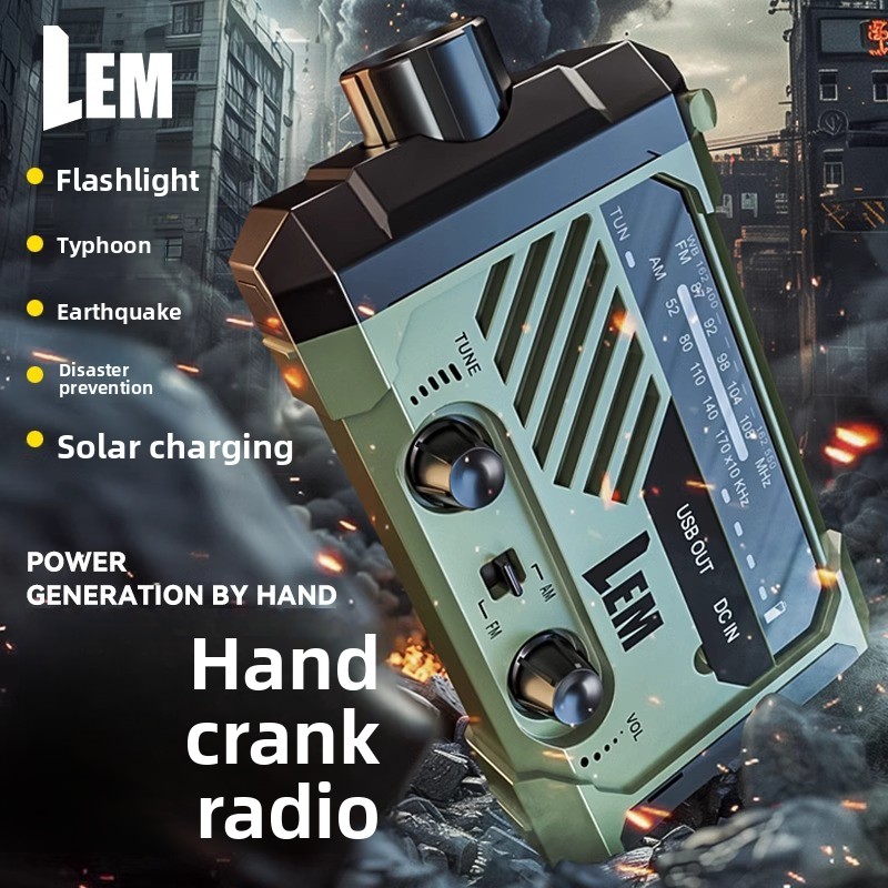 Survival Radio-Emergency Hand  - Solar Emergency Charger incelemesi ve fiyatı