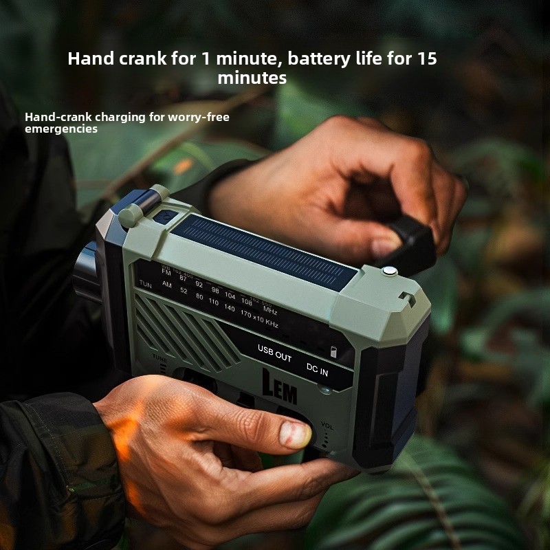 Survival Radio-Emergency Hand  - Solar Emergency Charger incelemesi ve fiyatı