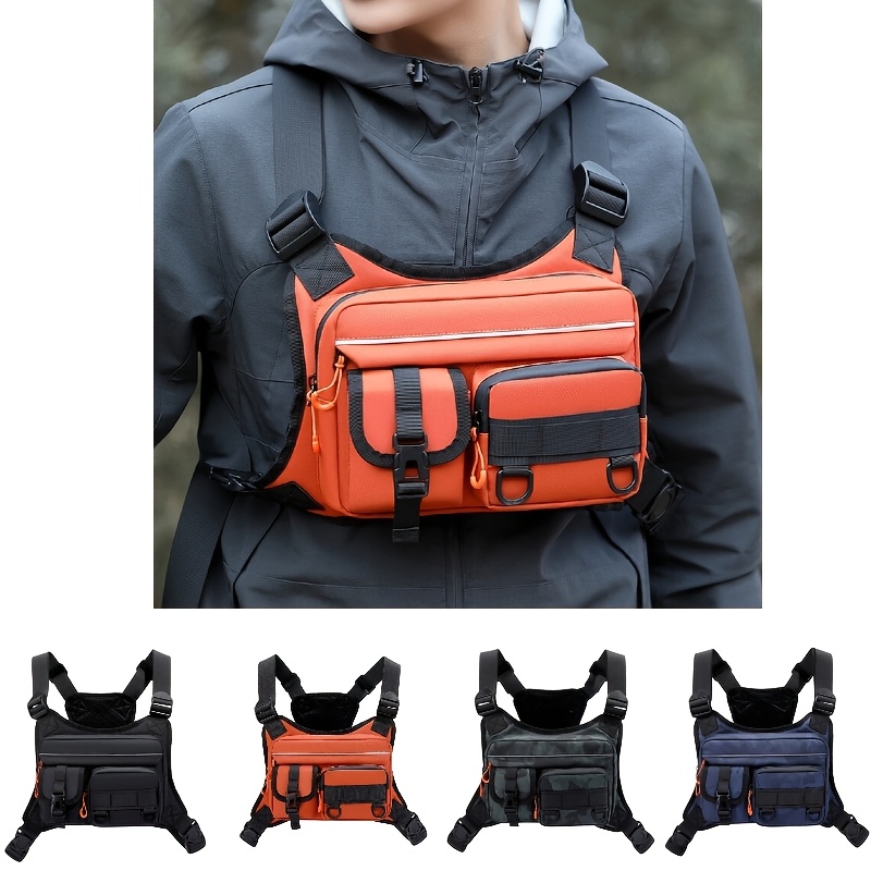 Men's Tactical Chest Bag, Runn - Fishing Kit Compact incelemesi ve fiyatı
