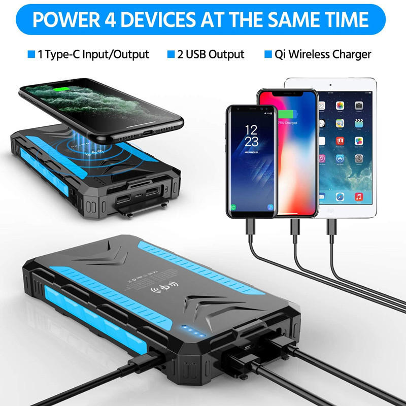 36000mAh Solar Power Bank Fast - Solar Emergency Charger incelemesi ve fiyatı
