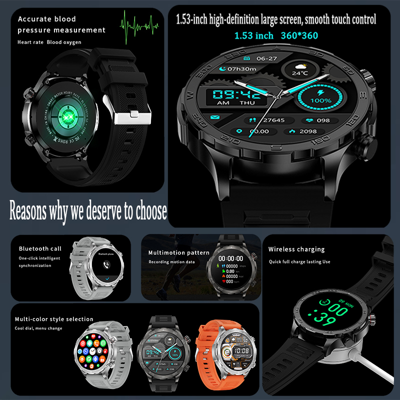 New GPS Track Smart Watch Men  - Compass Lensatic incelemesi ve fiyatı