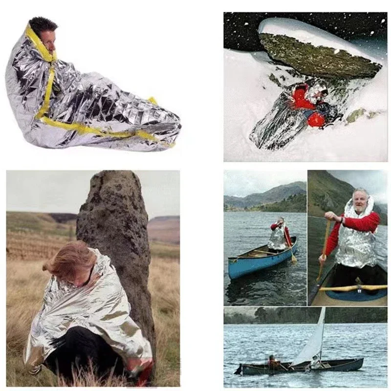 160*210cm 3 PCS Emergency Myra - Survival Blanket Reflective incelemesi ve fiyatı