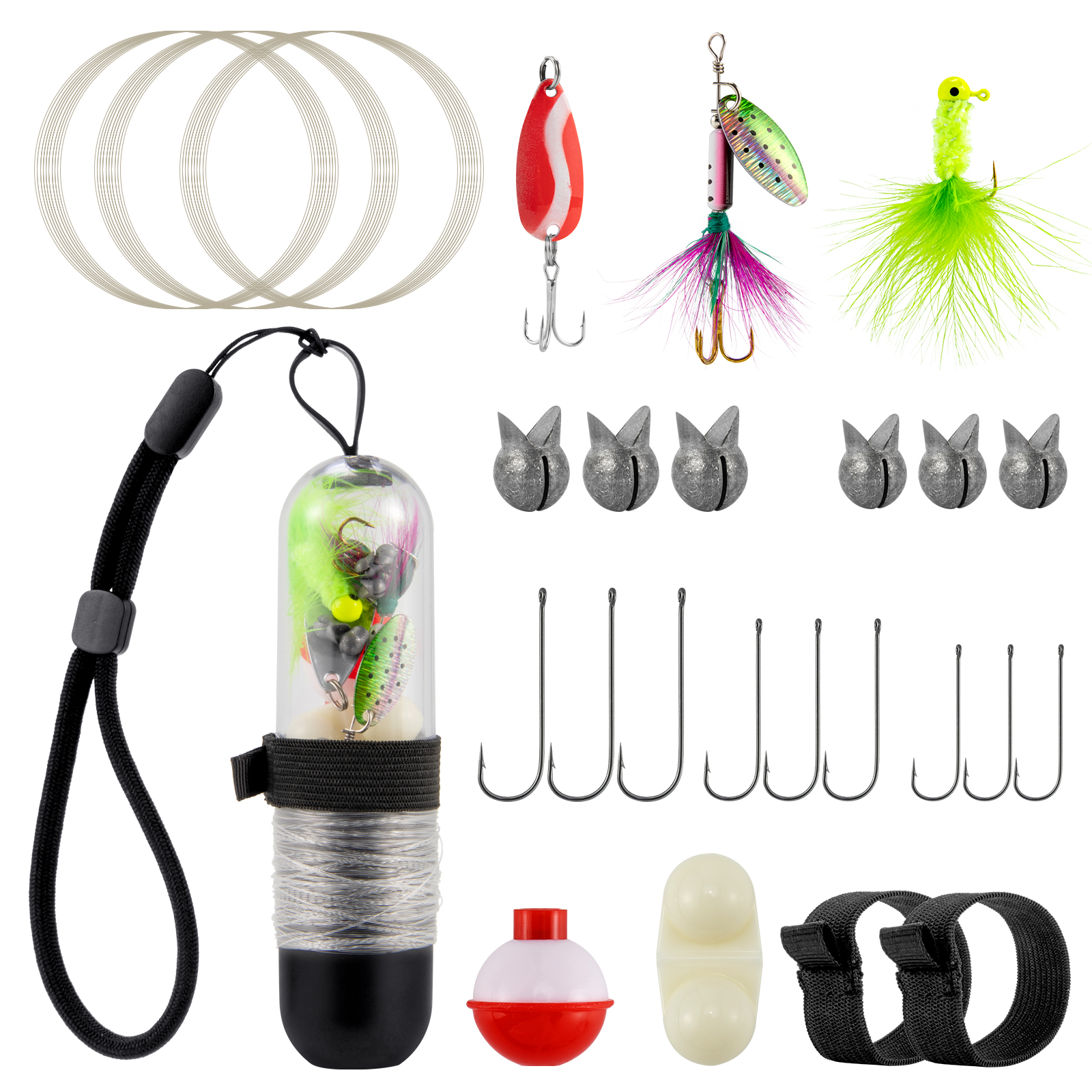 25pcs Survival Fishing Kit Poc - Fishing Kit Compact incelemesi ve fiyatı