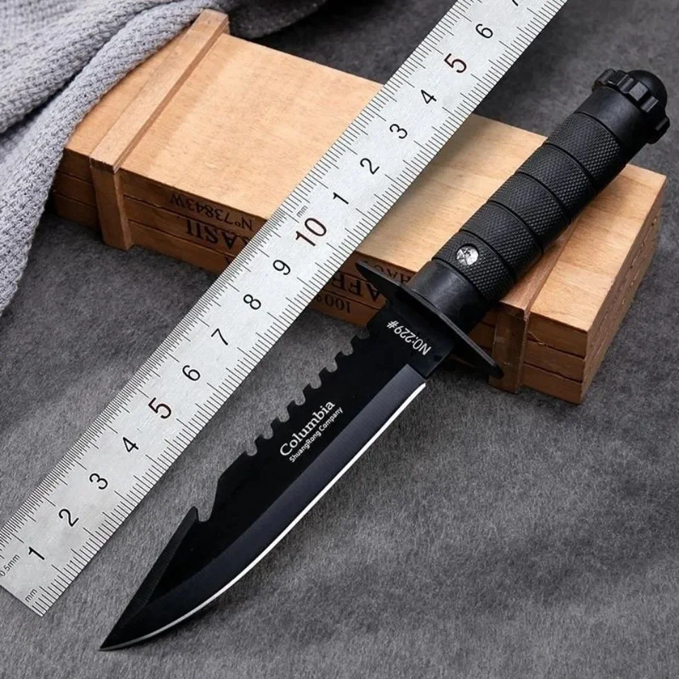 7CR17MOV Camping Outdoor Strai - Bushcraft Knife Fixed incelemesi ve fiyatı