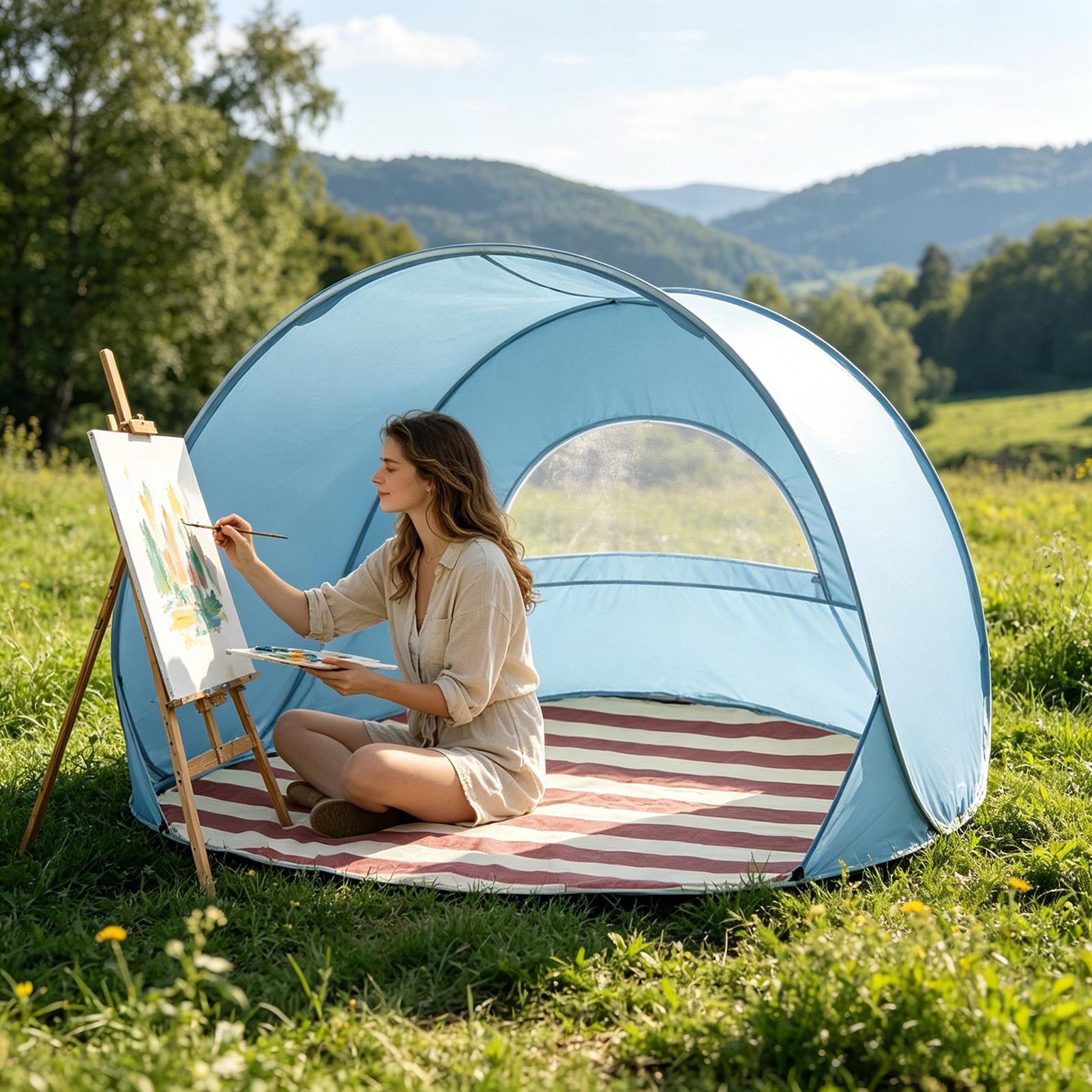 Beach Tent For Kids Lightweigh - Emergency Mylar Tent incelemesi ve fiyatı