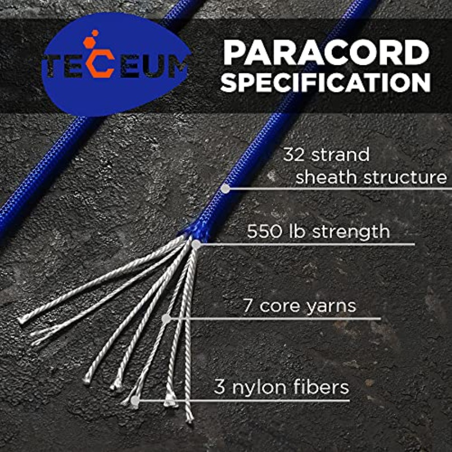 5/32 Paracord Rope 1000 1000ft - Para Cord 1000Ft incelemesi ve fiyatı