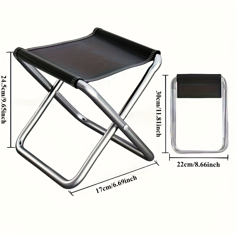 Portable Folding Camping Chair - Fishing Kit Compact incelemesi ve fiyatı