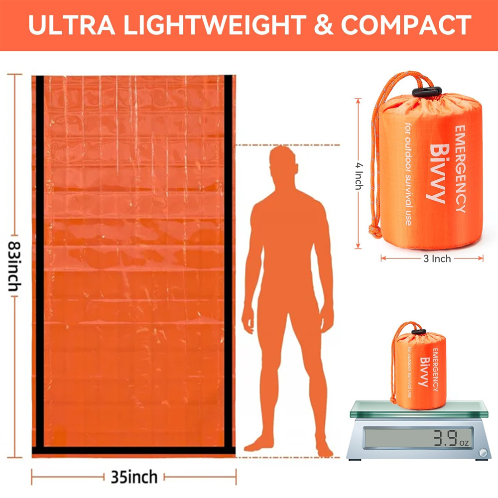 Emergency Sleeping Bag Surviva - Bivy Bag Emergency incelemesi ve fiyatı