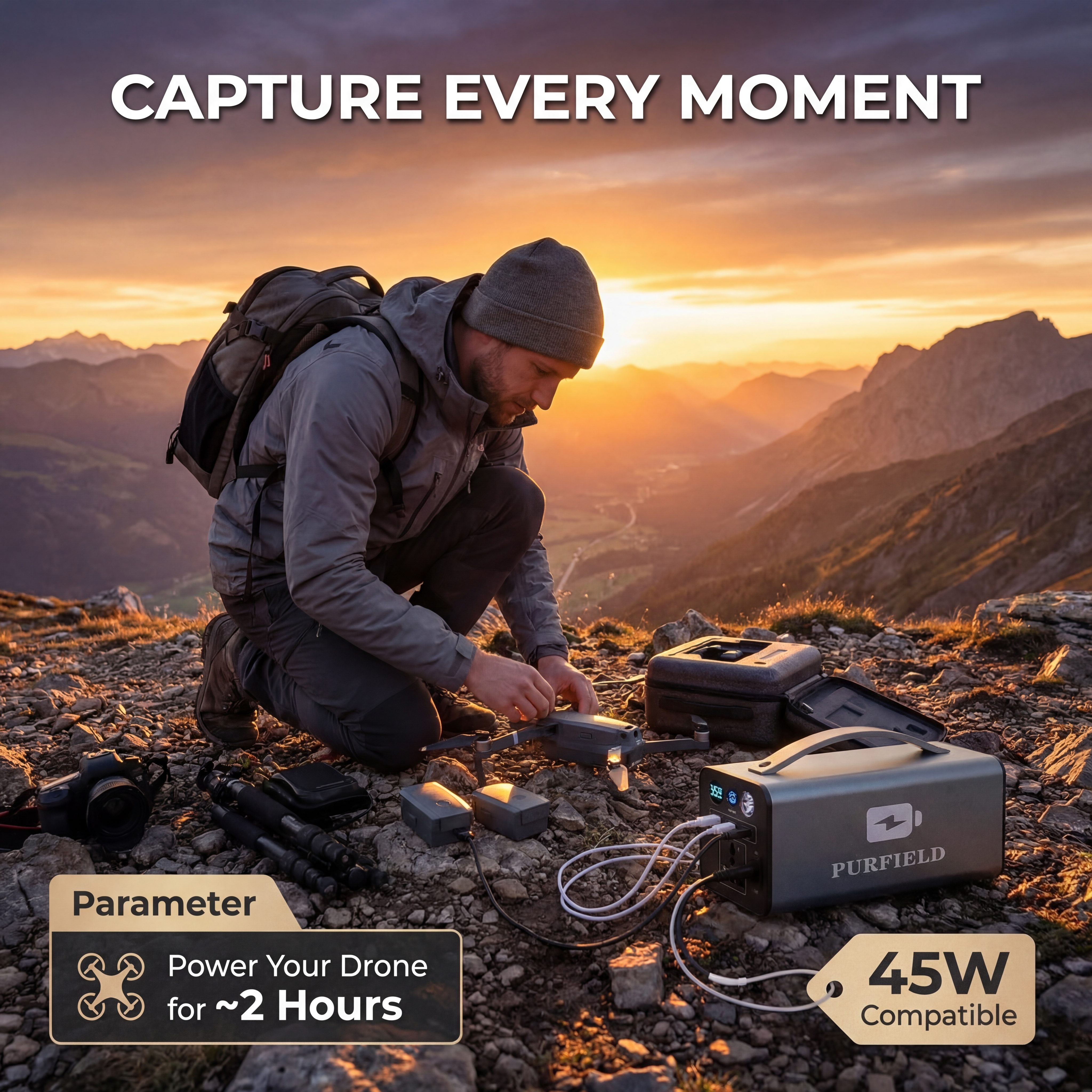 180W Outdoor Power Station 320 - Solar Emergency Charger incelemesi ve fiyatı