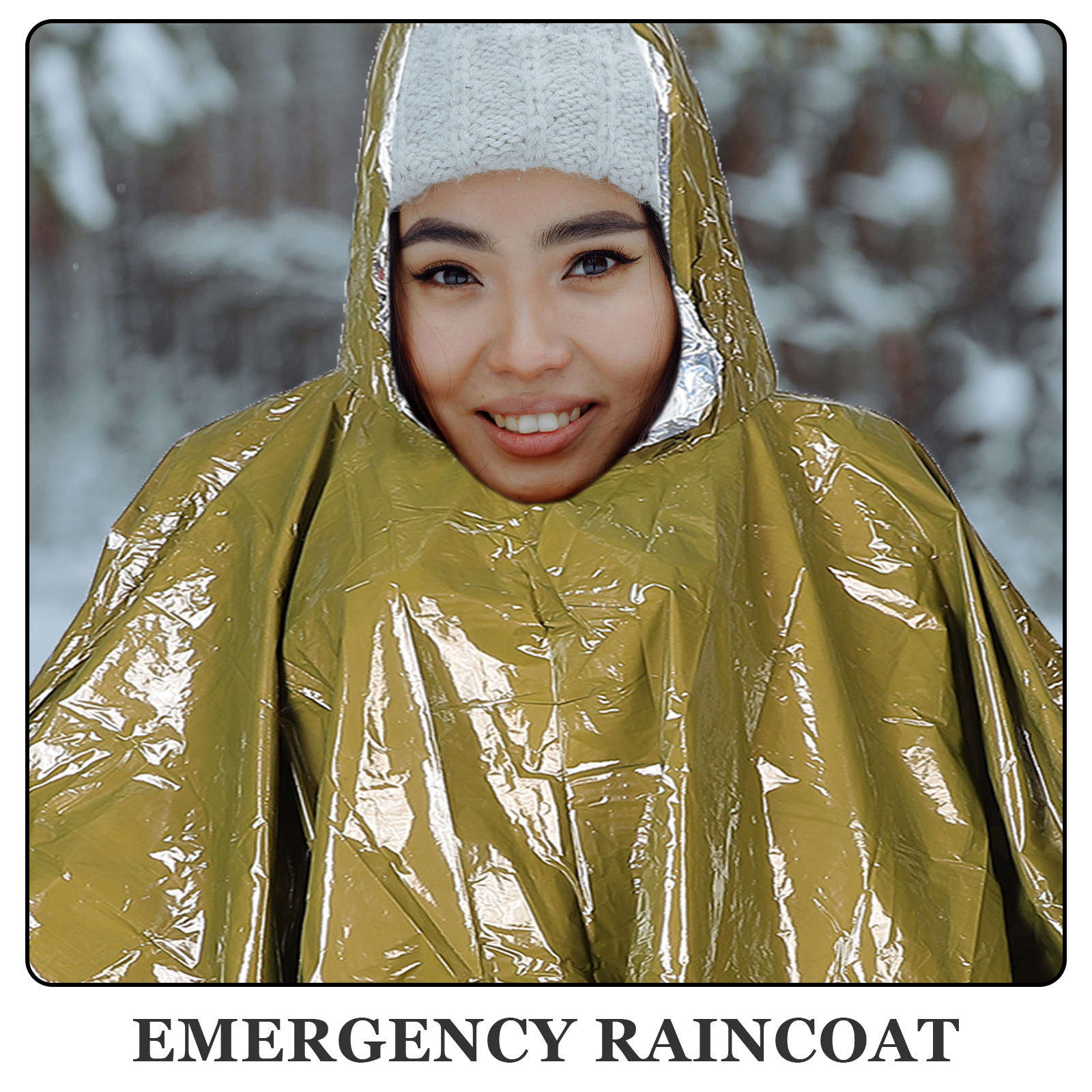 2Pcs Emergency Survival Poncho - Emergency Poncho Rain incelemesi ve fiyatı