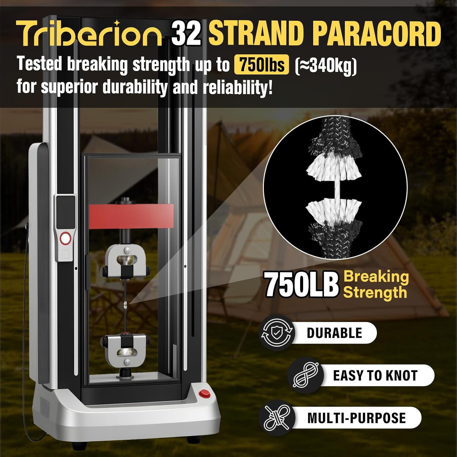 750lb Paracord Rope 1000ft/500 - Para Cord 1000Ft incelemesi ve fiyatı