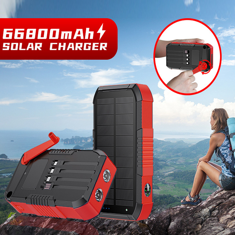 Hand Crank Solar Power Bank 66 - Solar Emergency Charger incelemesi ve fiyatı