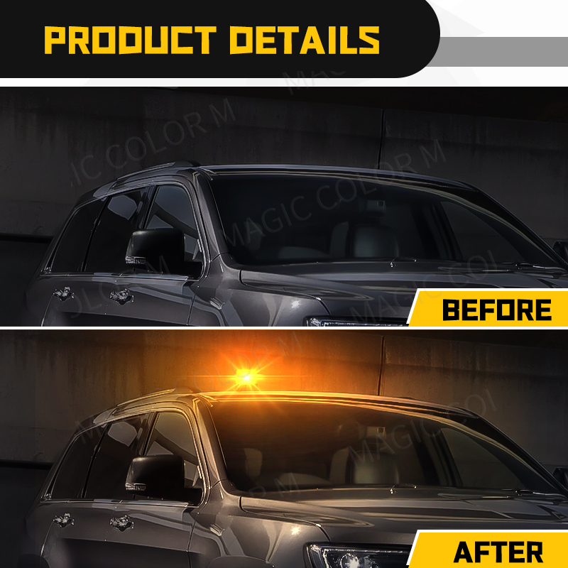 RGB LED Car Strobe Warning Lig - Sos Light Strobe incelemesi ve fiyatı