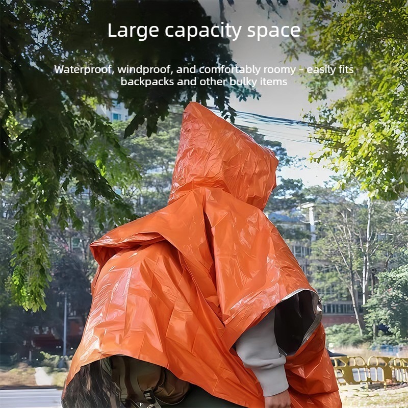 1-10PCS Compact Thermal Emerge - Survival Blanket Reflective incelemesi ve fiyatı