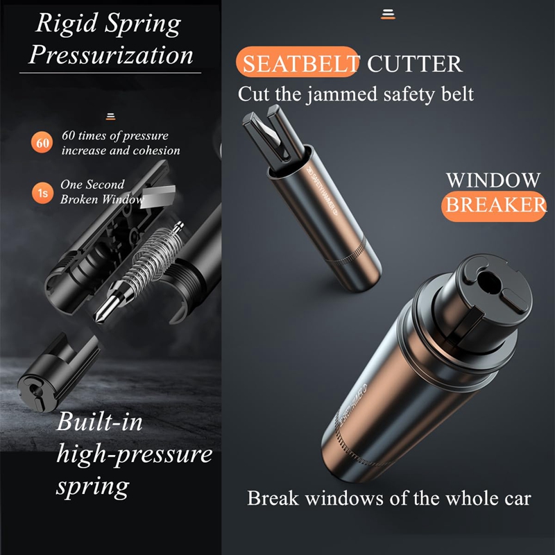 2 In 1 Car Safety Hammer Emerg - Rescue Rope Throw incelemesi ve fiyatı