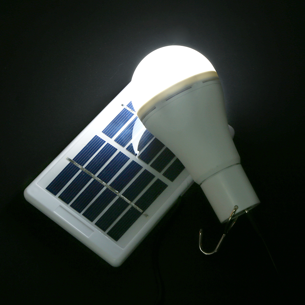 LED Solar Bulb Light Waterproo - Solar Emergency Charger incelemesi ve fiyatı