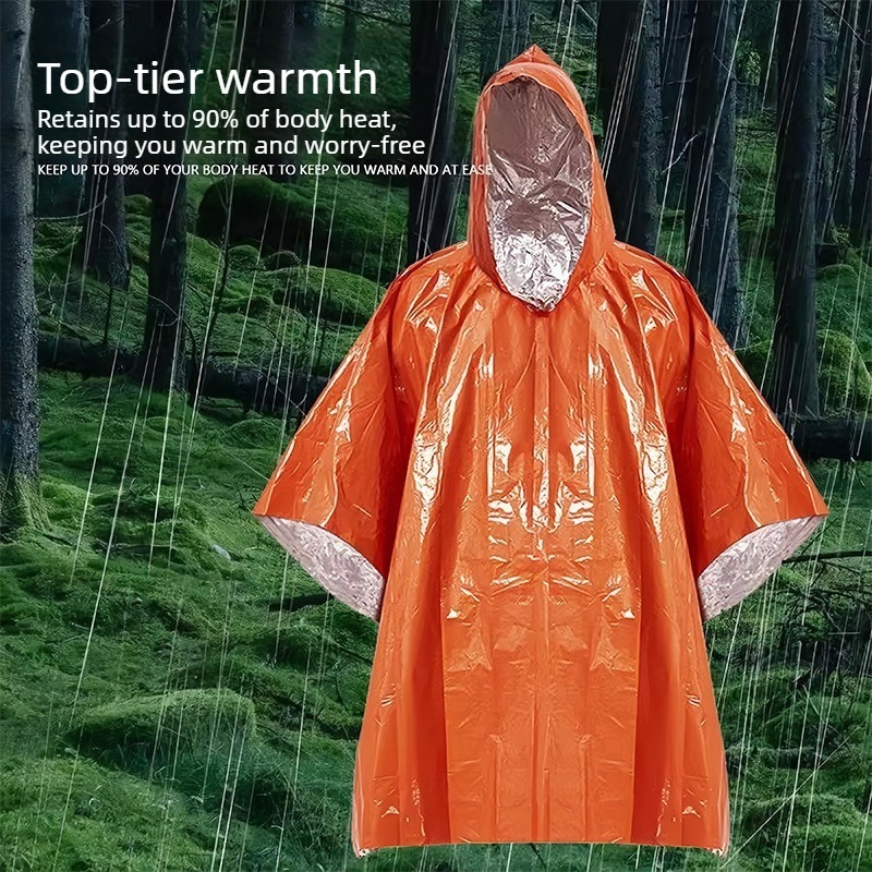 1-10PCS Compact Thermal Emerge - Survival Blanket Reflective incelemesi ve fiyatı
