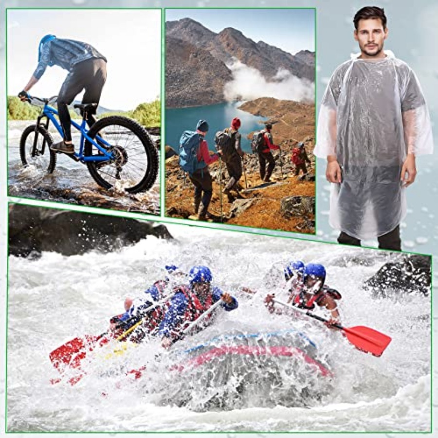 150 Pcs Disposable Rain Poncho - Emergency Poncho Rain incelemesi ve fiyatı