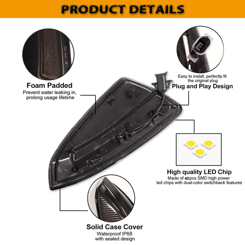 LED Dynamic Turn Signal Light  - Signal Panel Orange incelemesi ve fiyatı