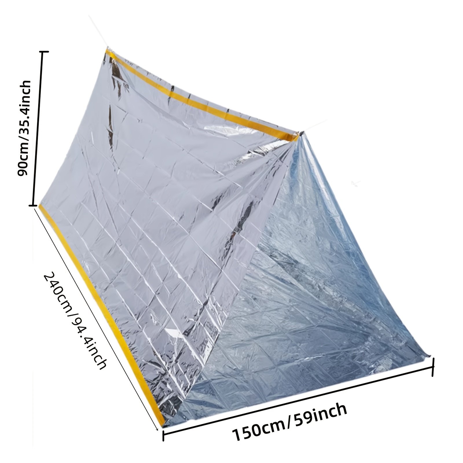 Compact Emergency Thermal Tent - Emergency Mylar Tent incelemesi ve fiyatı