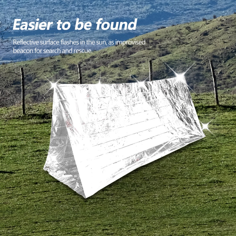 2 Pcs Reflective Emergency She - Survival Blanket Reflective incelemesi ve fiyatı