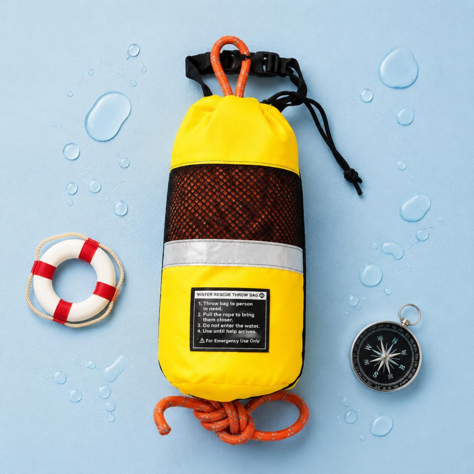 Water Rescue Throw Bag High Vi - Rescue Rope Throw incelemesi ve fiyatı