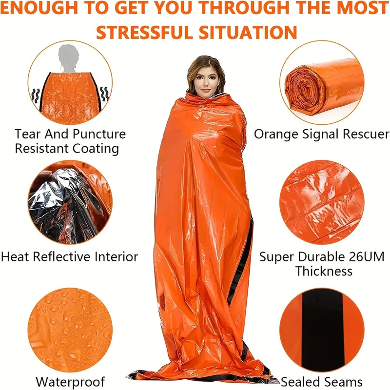 Portable Waterproof Emergency  - Emergency Mylar Tent incelemesi ve fiyatı