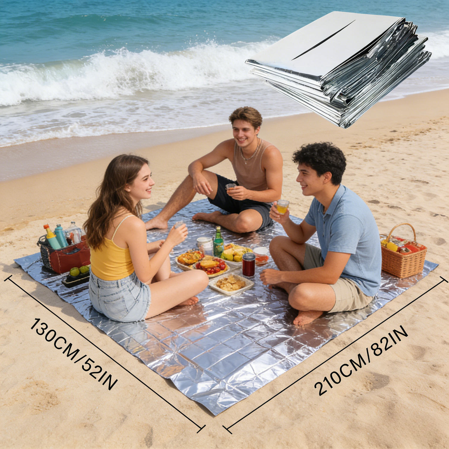 Foldable Reflective Survival B - Survival Blanket Reflective incelemesi ve fiyatı