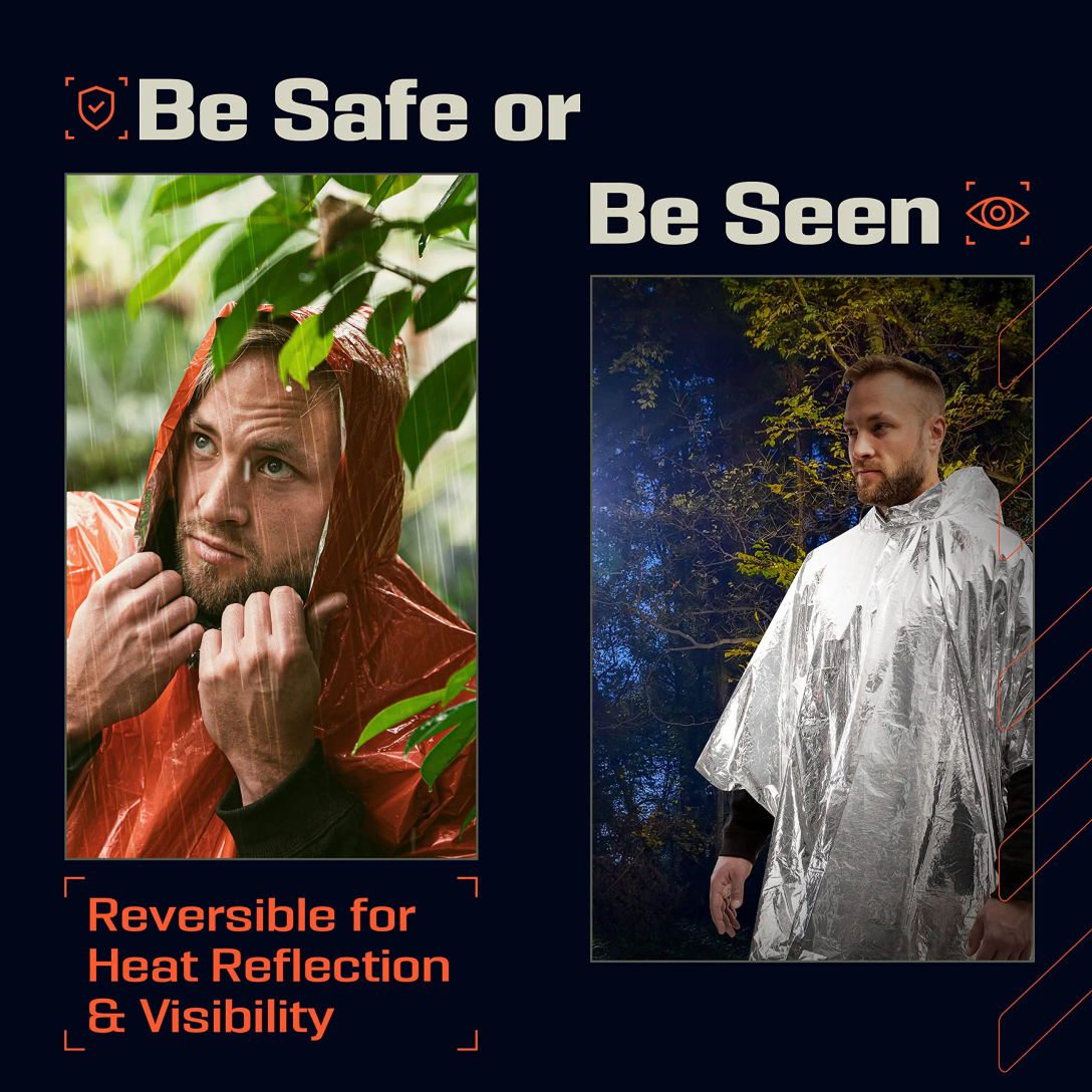 Emergency Rain Poncho with Hoo - Emergency Mylar Tent incelemesi ve fiyatı
